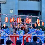 赤坂サカス広場で2023赤坂盆踊り