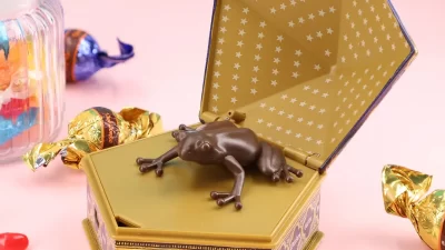 ハリー・ポッター　マホウドコロの新商品「蛙チョコレート」のようなオルゴールが発売！