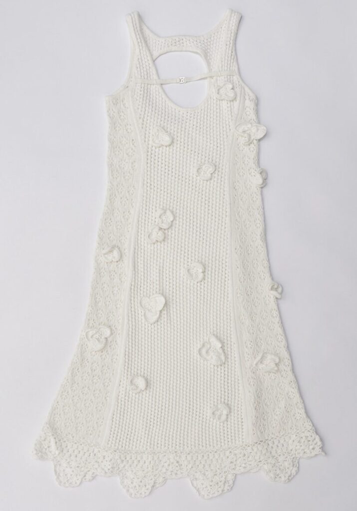 PRANK PROJECT（プランク プロジェクト）フラワーモチーフニットドレス / Flower Motif Knit Dress