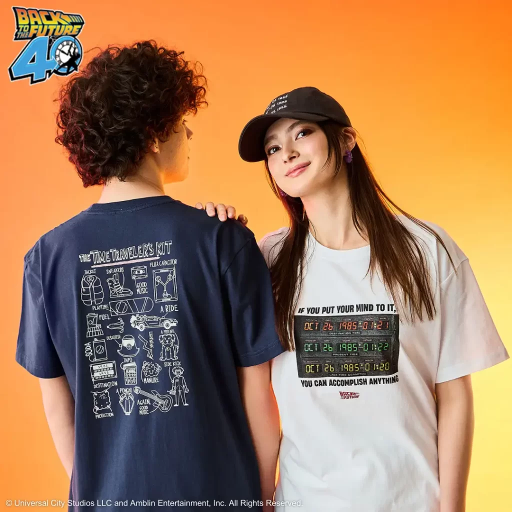 『BACK TO THE FUTURE』×PLAZA コラボレーション商品