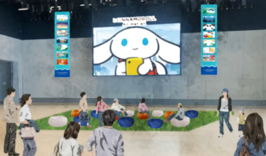 「I.CINNAMOROLL(アイシナモロール)」の展示会