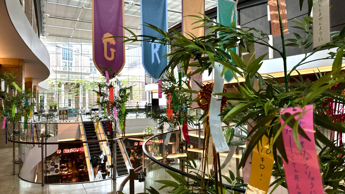 赤坂Bizタワーは七夕風景