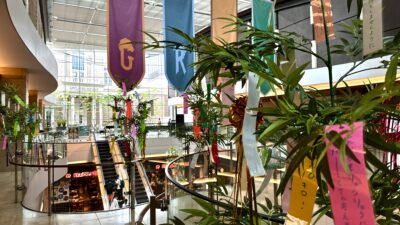 赤坂Bizタワーは七夕風景