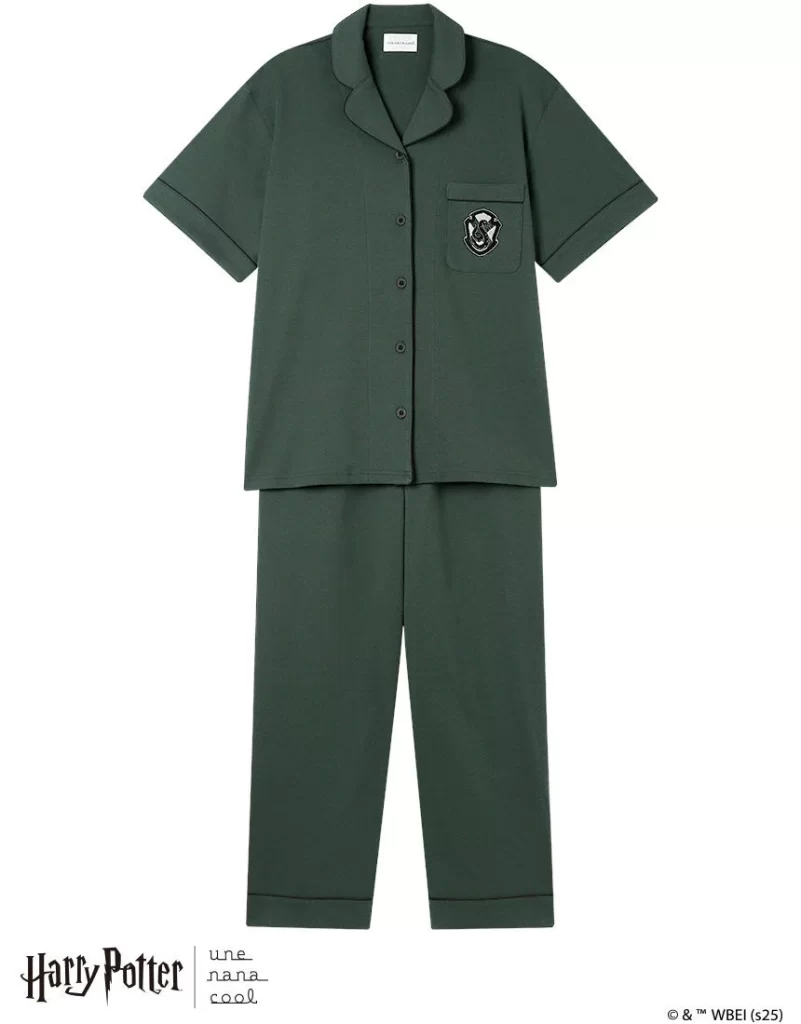 Harry Porter × une nana cool【綿100％】開襟半袖パジャマ
