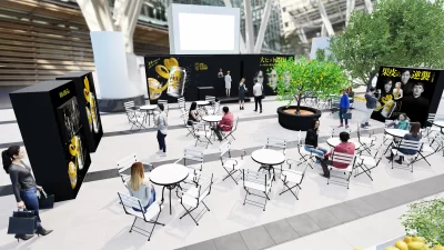 【東京ミッドタウン】レモンピールサワー「THE PEEL（ザ ピール）〈レモン〉」8/9（土）・10（日）「THE PEEL GARDEN」オープン