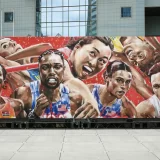 東京2025世界陸上が壁画アート