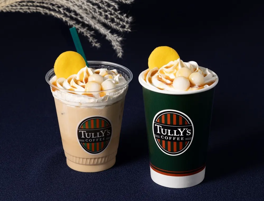 タリーズ秋限定メニュー「もちもちみたらし団子ラテ」「もちもちみたらし団子シェイク」