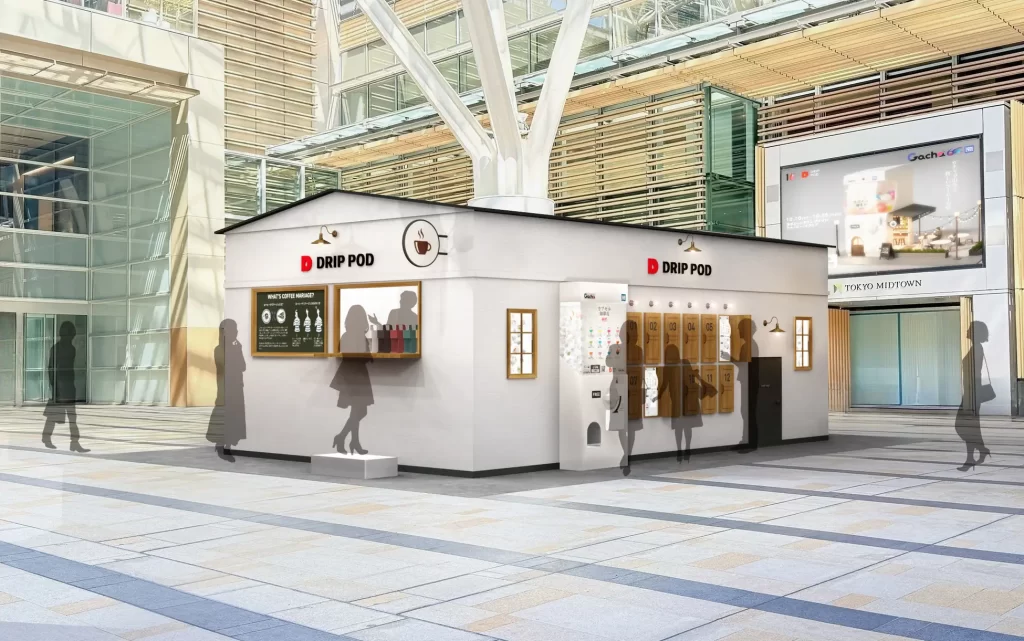 “珈琲ガチャカフェ“「UCCカプセル珈琲店」が期間限定でオープン