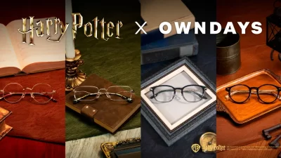 【OWNDAYS｜オンデーズ】あなたもホグワーツの魔法を楽しもう！大好評「ハリー・ポッター」コレクション第2弾！ホグワーツの4寮や“忍びの地図”、“クィディッチ”などをモチーフにした特別なコレクション
