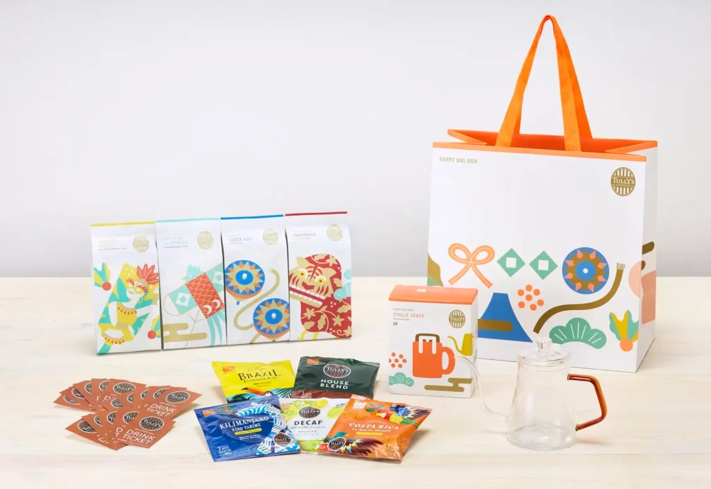 タリーズ「2026 HAPPY BAG」