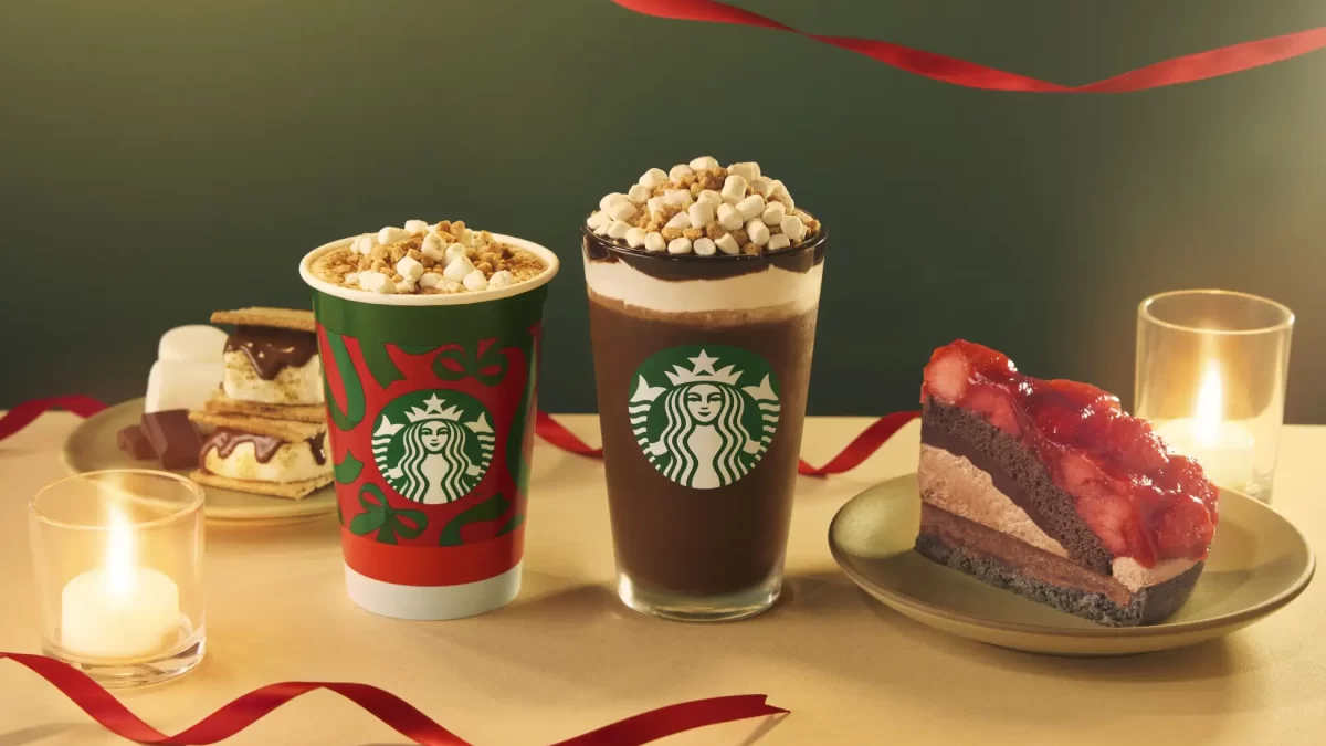 【スターバックス】『スモア チョコレート ラテ』と『スモア チョコレート フラペチーノ®』が11月26日(水)より登場
