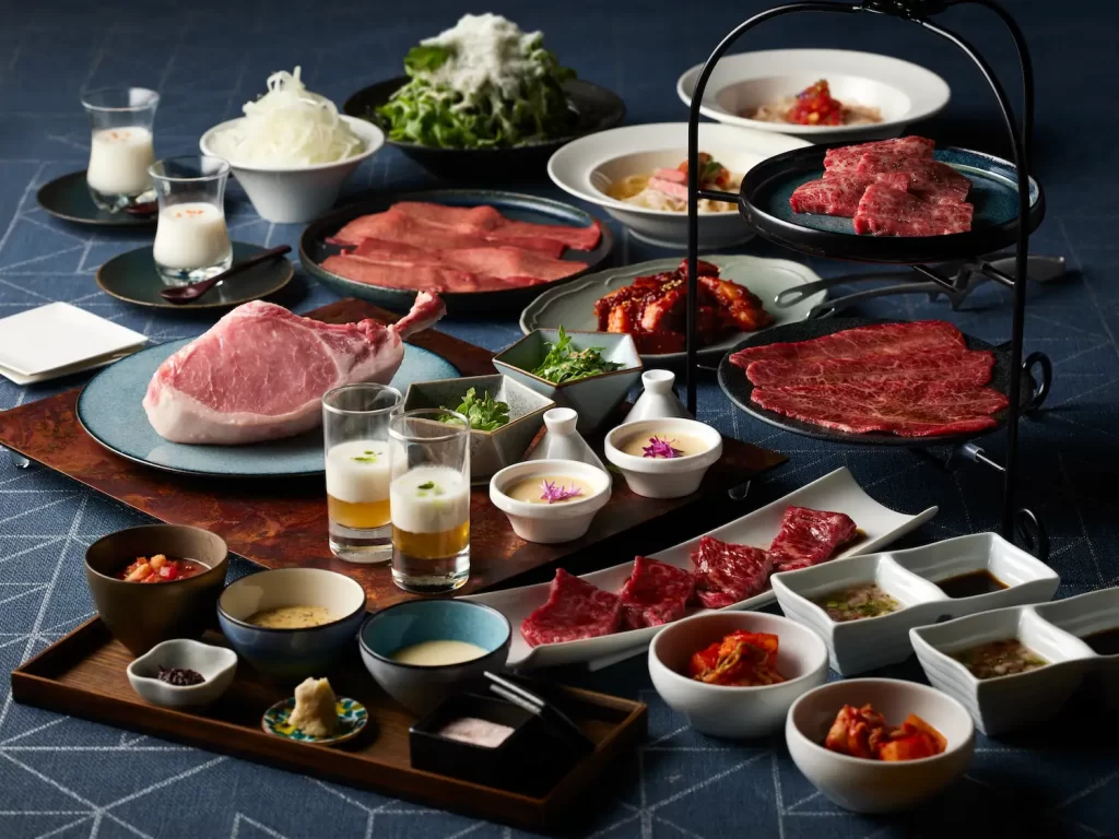 山崎、白州も飲み放題の焼肉コース