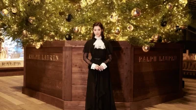 【東京ミッドタウン】ラルフ ローレン、東京ミッドタウンでツリー点灯式を開催