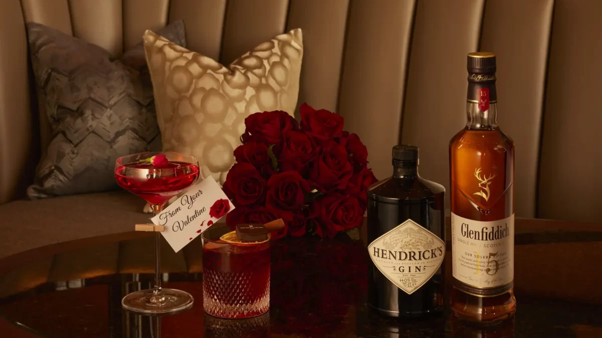 【ザ・リッツ・カールトン東京　ザ・バー】極上の夜景とバレンタイン「ヘンドリックスジン」と「グレンフィディック」のカクテルプロモーション2025年2月2日～2月14日まで開催