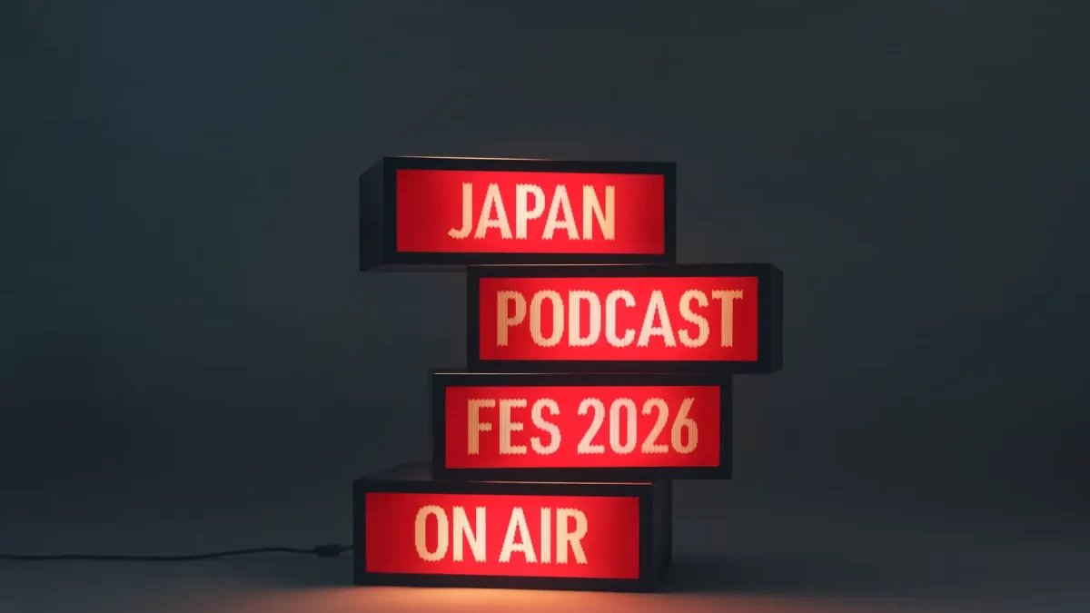 赤坂サカスで『JAPAN PODCAST FESTIVAL 2026』2026年3月14日(土)・3月15日(日)開催！TBS Podcastからは『OVER THE SUN』など6番組が参加