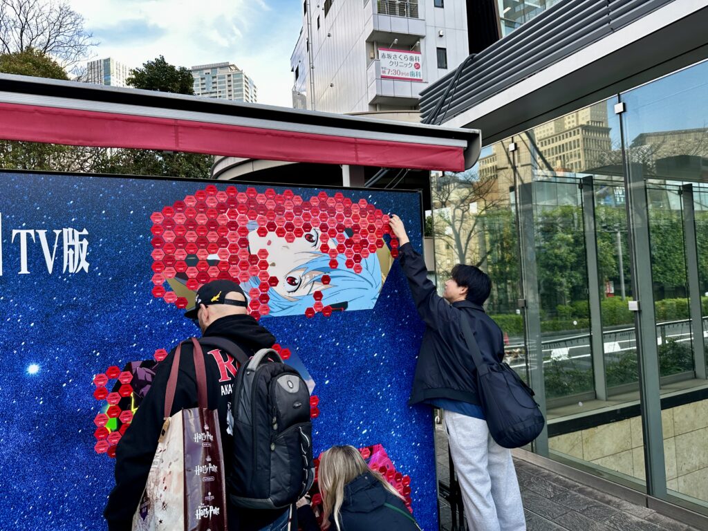 赤坂サカスに「ロンギヌスの槍」