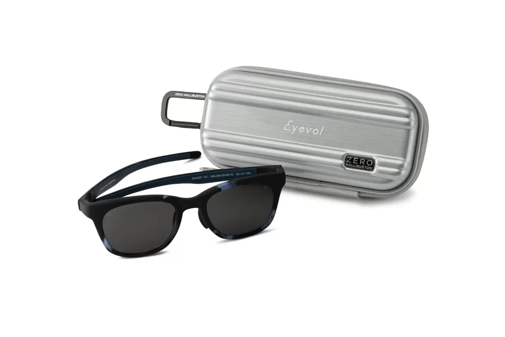 ZERO HALLIBURTON × Eyevol　初のコラボレーションによる特別なサングラス誕生