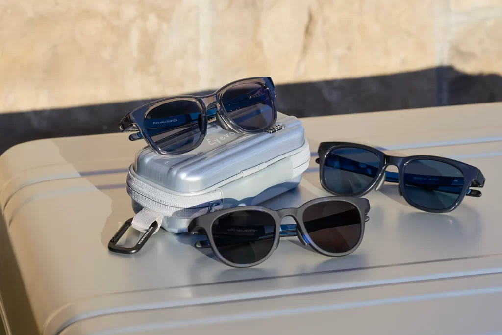 ZERO HALLIBURTON × Eyevol　初のコラボレーションによる特別なサングラス誕生