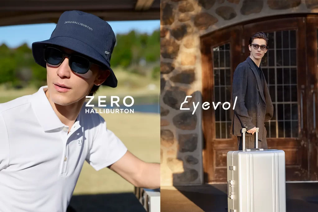 ZERO HALLIBURTON × Eyevol　初のコラボレーションによる特別なサングラス誕生