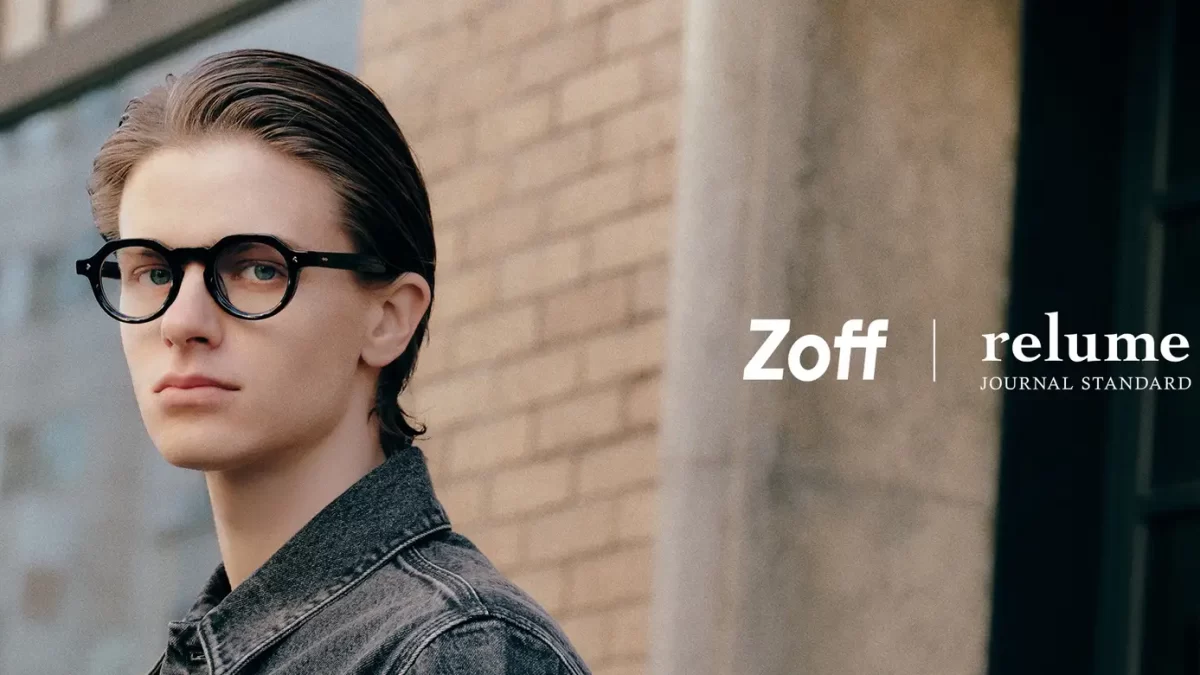 「Zoff｜JOURNAL STANDARD relume」コラボ第6弾　クラシックな雰囲気ながらカジュアルスタイルにも合う