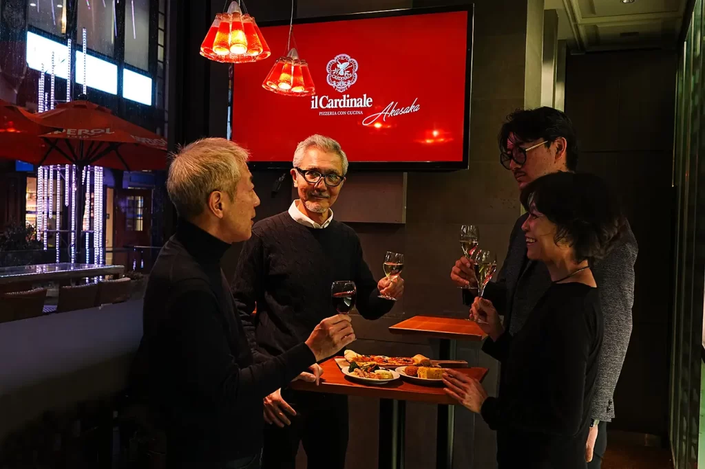 イル カルディナーレ 赤坂店がスタンディングバールを新設