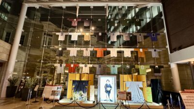 赤坂を代表する芸者・赤坂育子を等身大ホログラム化！赤坂Bizタワー２Fで特別展示を開催中