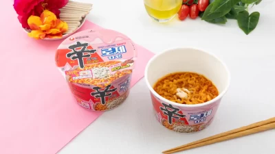 辛ラーメンの人気No.1レシピがついに商品化！「辛ラーメン ロゼ カップ」を5月19日（火）セブン-イレブン先行発売