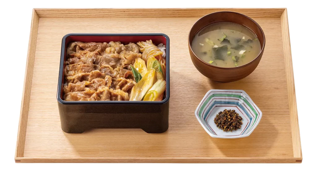 吉野家、贅沢な味わいの『絶品牛重』新発売