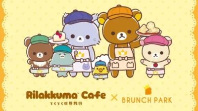 【ブランチパーク】『アニメ「リラックマ」』とのコラボカフェを開催