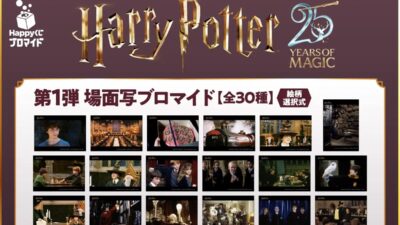 【セブン‐イレブンのコンテンツプリント】映画『ハリー・ポッターと賢者の石』公開25周年記念！2026年8月21日0:00より期間限定発売