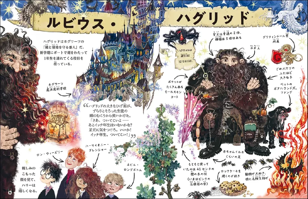 「ハリー・ポッターシリーズ ポケット図鑑」『ハグリッド』『ドビー』刊行