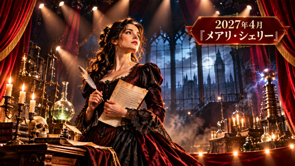 2027年4月｜ミュージカル『メアリ・シェリー』日本初演